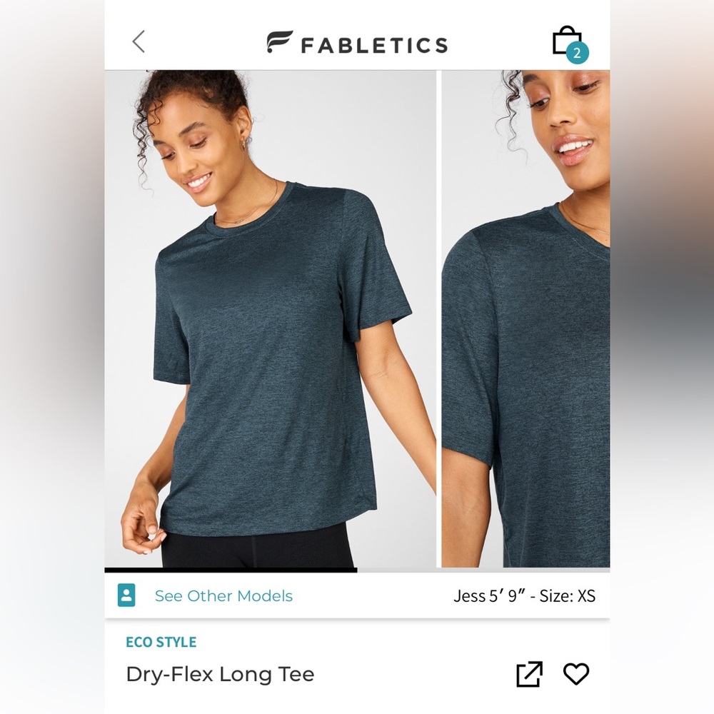 Fabletics dry-flex long tee